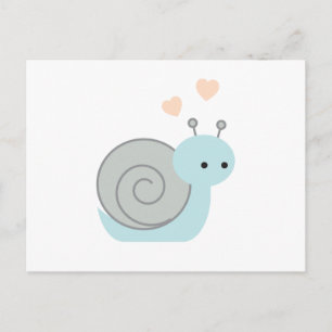 Postal Caracol encantador