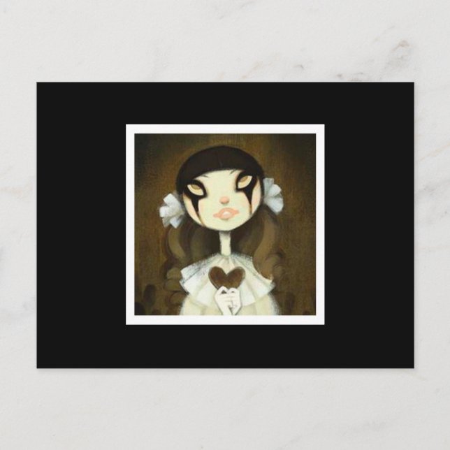 Postal Carácter de cuento de hadas oscuras 1 (Anverso)