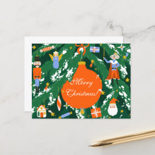 Postal Caracteres de petardos navidades