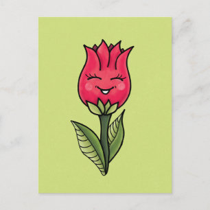 Postal Característica del Personalizado del muelle de flo
