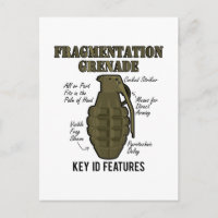 Características de ID de la granada de Frag