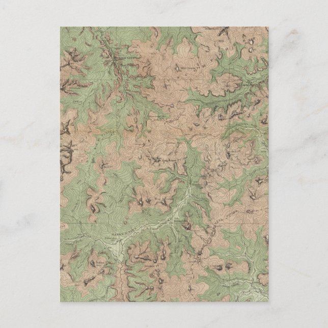 Postal Características económicas de Colorado (Anverso)