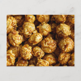 Postal Caramel Popcorn Postcard
