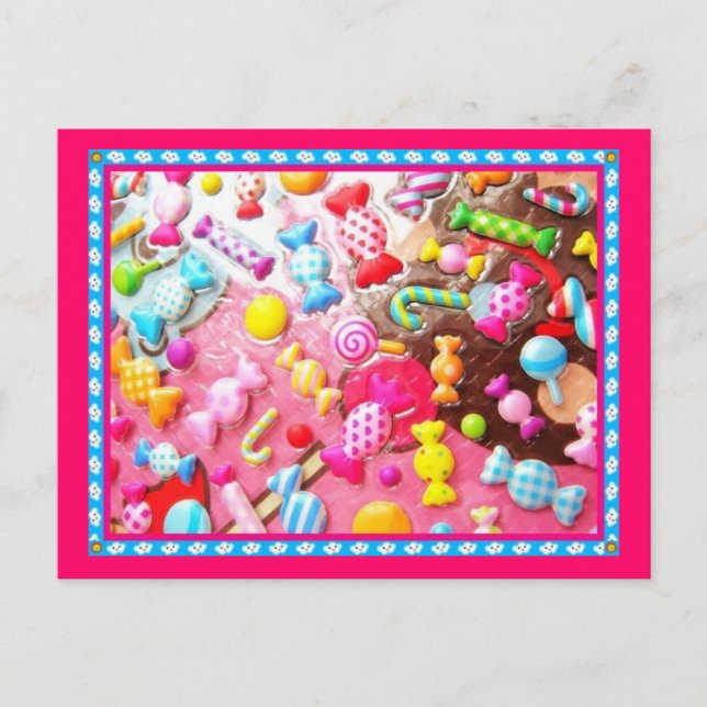 Postal caramelo (Anverso)