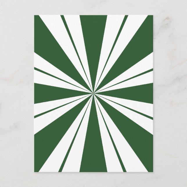 Postal Caramelo de Raya de Menta (Anverso)