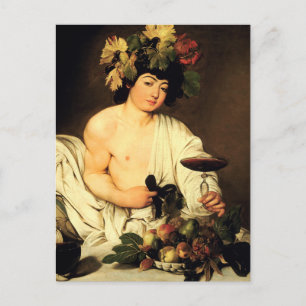 Postal Caravaggio Bacchus Postcard