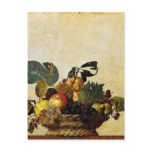 Caravaggio - Cesta de Fruta - Arte clásico
