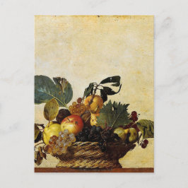 Postal Caravaggio - Cesta de Fruta - Arte clásico