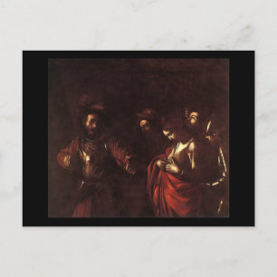 Postal Caravaggio El Mártir De Santa Úrsula
