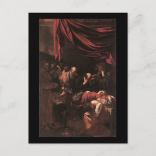 Postal Caravaggio La Muerte De La Virgen