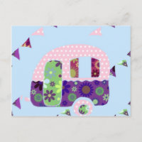 Caravana vintage retro camper shabbychic