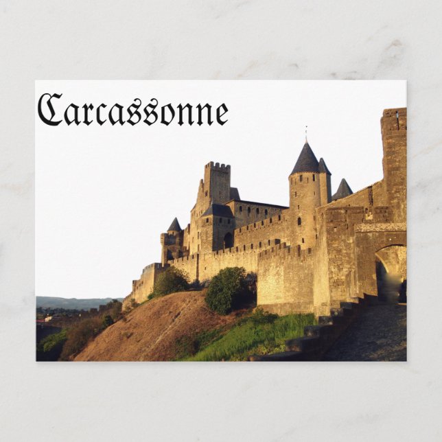 Postal Carcassonne (Anverso)