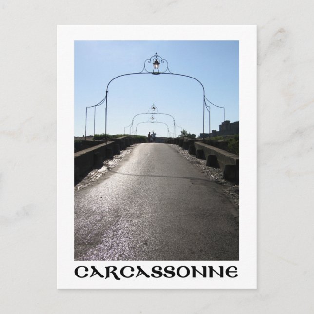 Postal Carcassonne (Anverso)