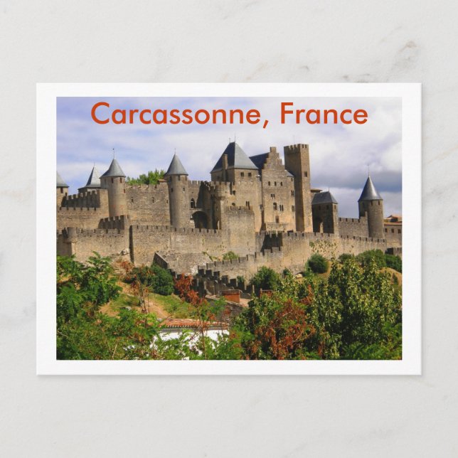 Postal Carcassonne (Francia) (Anverso)