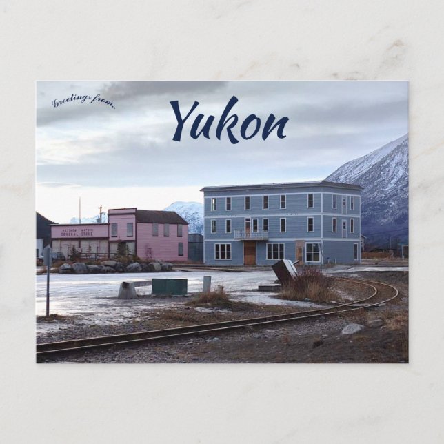 Postal Carcross Yukon Canada (Anverso)