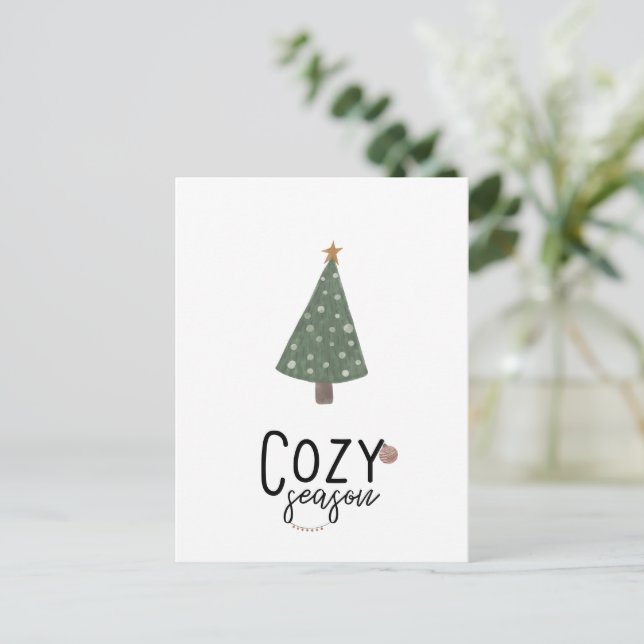 Postal Card (10,8 x 14,2 cm) - Christmas (Anverso de pie)