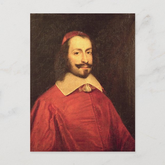 Postal Cardenal Jules Mazarin (Anverso)