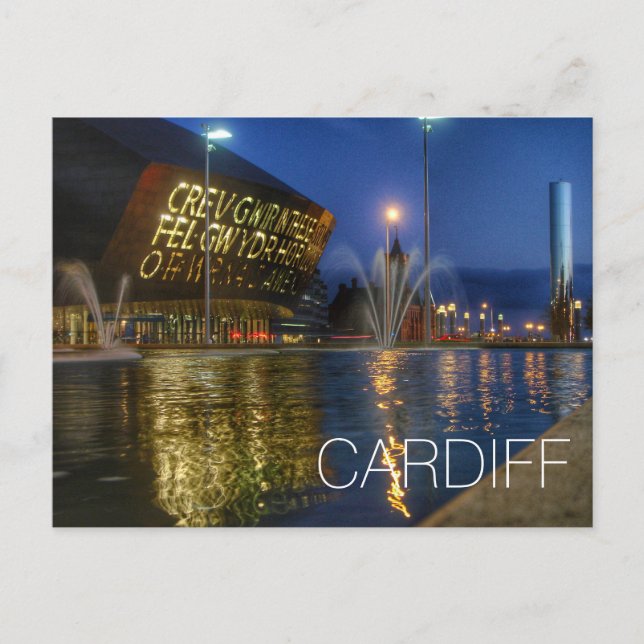 Postal Cardiff (Anverso)