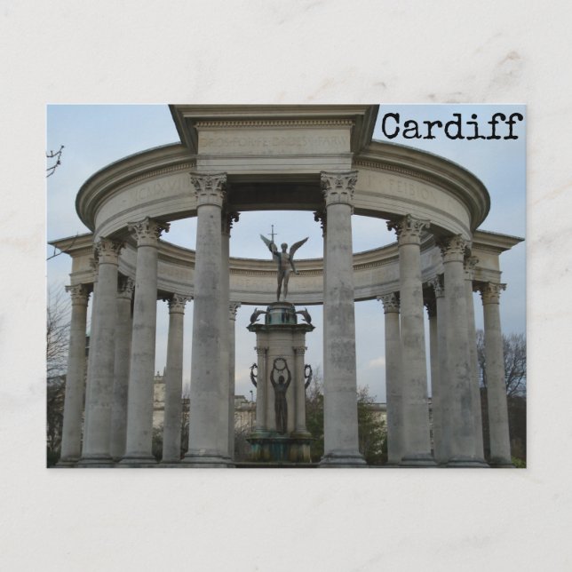 Postal Cardiff (Anverso)