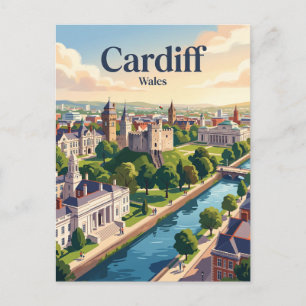 Postal Cardiff, Gales