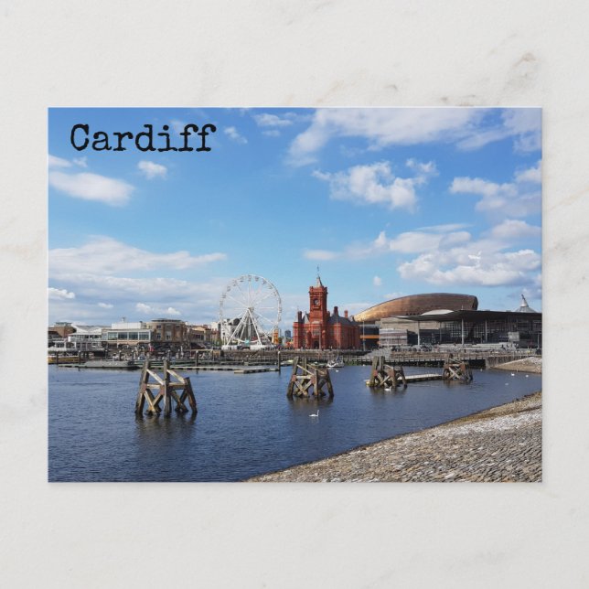 Postal Cardiff Postcard (Anverso)