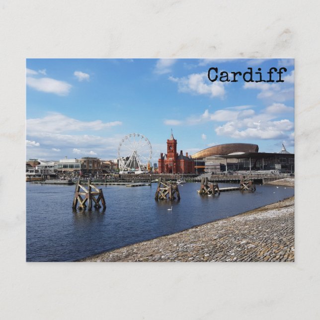 Postal Cardiff Postcard (Anverso)