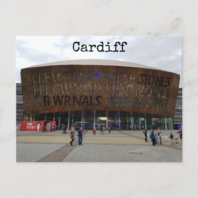 Postal Cardiff Postcard (Anverso)
