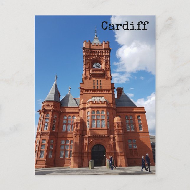 Postal Cardiff Postcard (Anverso)