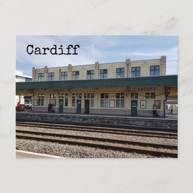 Postal Cardiff Postcard (Anverso)