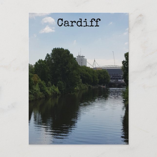 Postal Cardiff Postcard (Anverso)