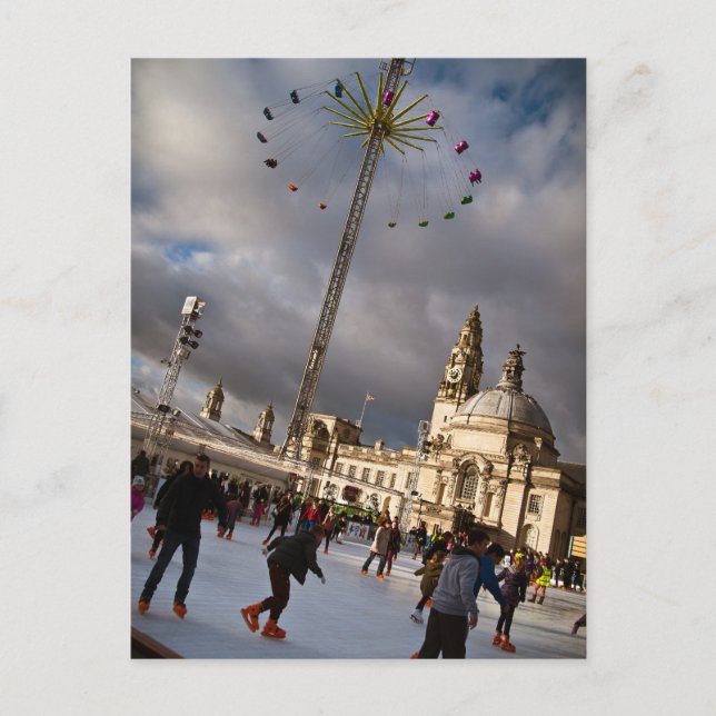 Postal Cardiff Winter Wonderland (Anverso)
