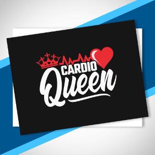 Postal Cardio Fitness Queen Crown Gym Ejercicio