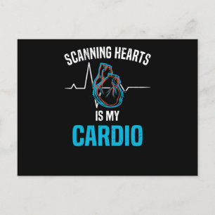 Postal Cardiología Cardióloga Heartchair