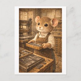 Postal Career Mouse as Printer