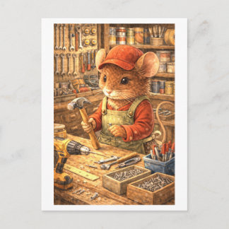 Postal Career Mouse at Hardware Store