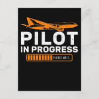 Carga piloto divertida de avión divertida de avión