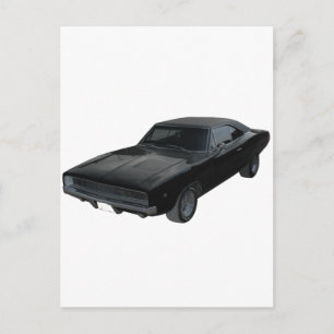 Postal Cargador dodge r/t mopar de 1968