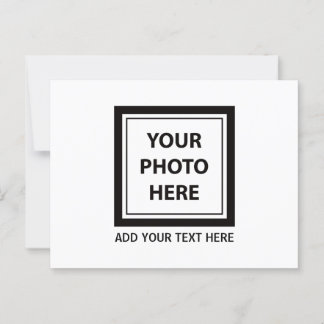 Postal Cargar foto de imagen y añadir texto - Personaliza