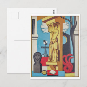 Postal Cariatide Jean Metzinger