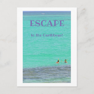 POSTAL CARIBE ACUAMARINO/DOS NAVEGADORES/ESCAPE A CARI