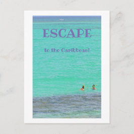 POSTAL CARIBE ACUAMARINO/DOS NAVEGADORES/ESCAPE A CARI