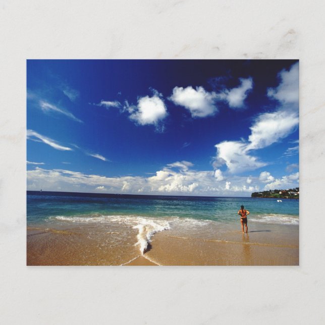 Postal Caribe, Antillas Menores, Indias Occidentales, 2 (Anverso)