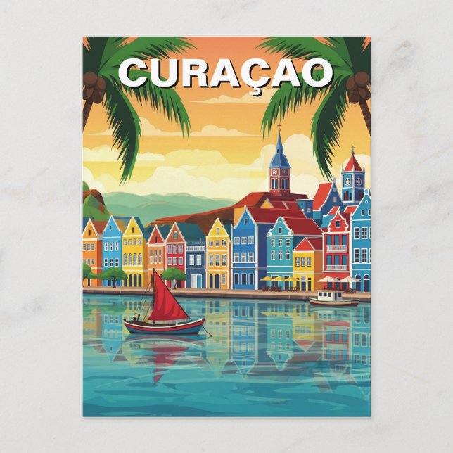 Postal Caribe de Curacao (Anverso)