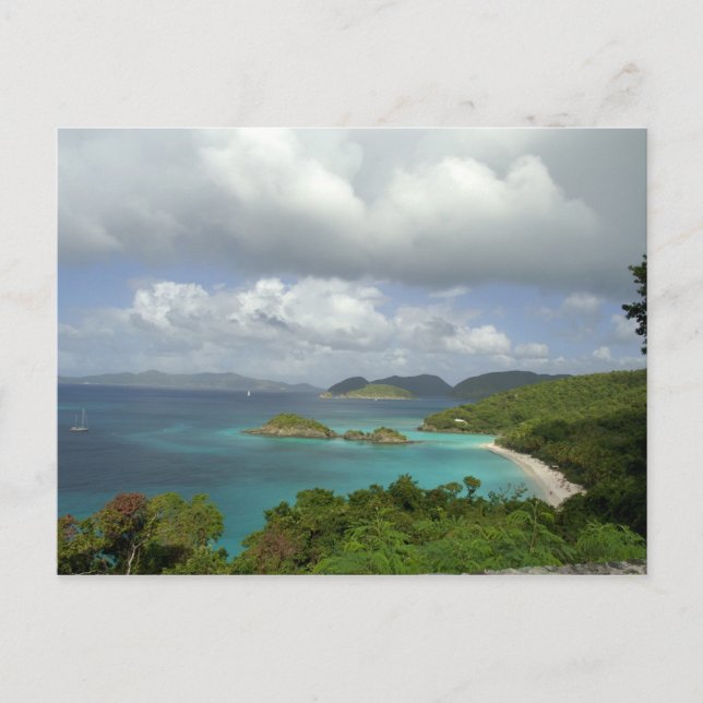 Postal Caribe, Islas Vírgenes Estadounidenses, St. John,  (Anverso)