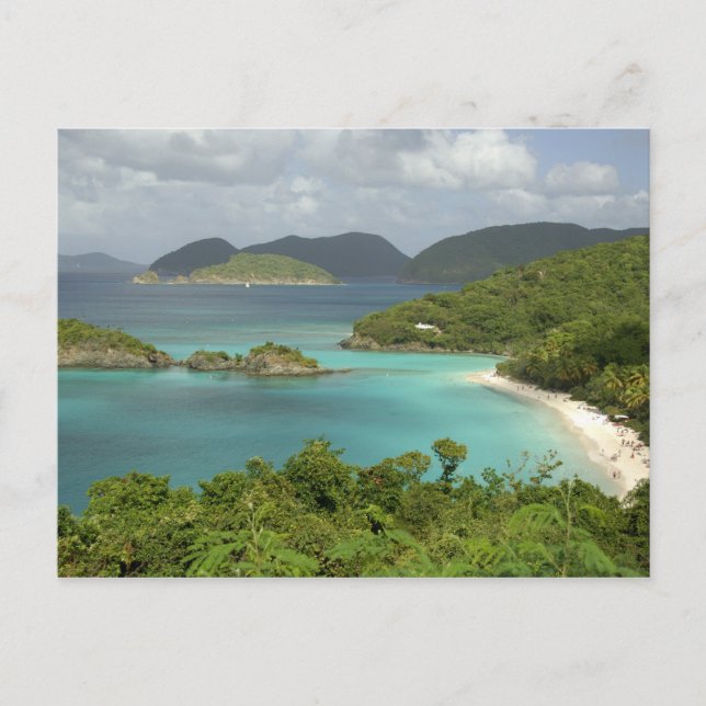 Postal Caribe, Islas Vírgenes Estadounidenses, St. John,  (Anverso)