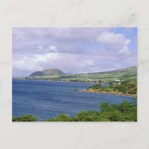 Postal Caribe, Saint Kitts, Roseau. Costa.