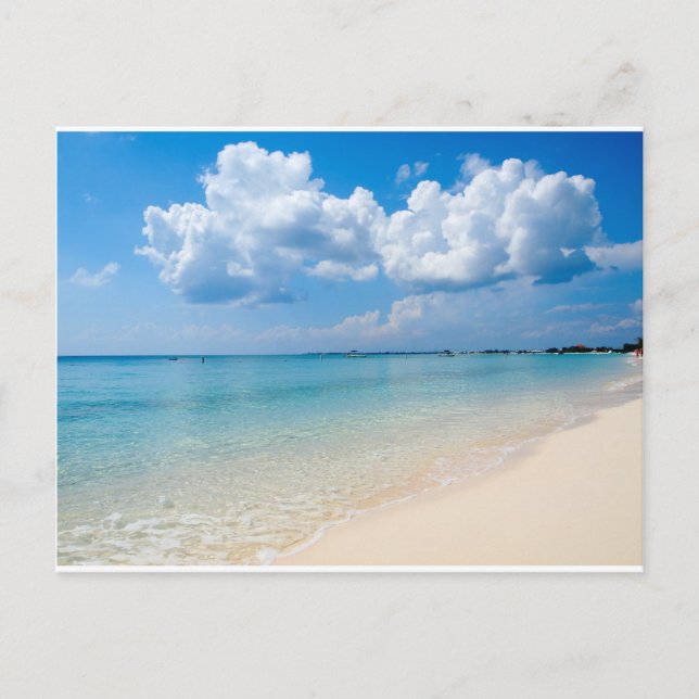 Postal Caribe - Siete Millas de Playa - Islas Caimán (Anverso)