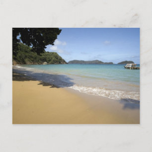 Postal Caribe - Tobago - Playa a lo largo del Atlántico
