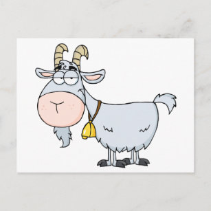 Postal Caricatura de la cabra