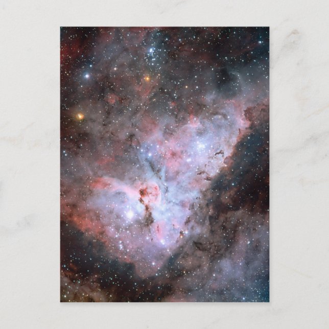 Postal Carina Nebula de ESO (Anverso)